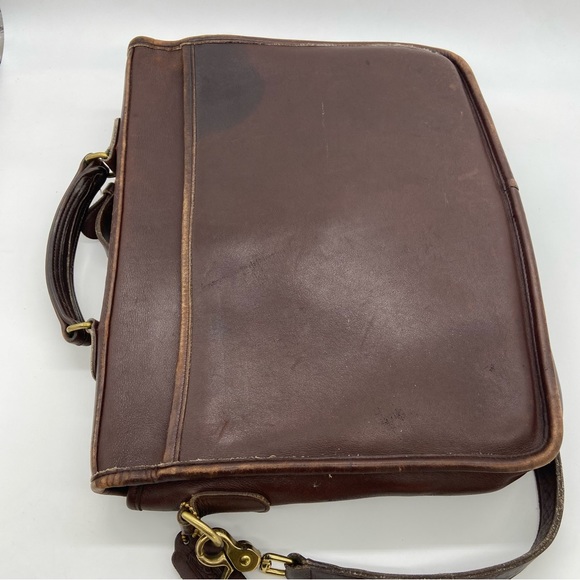 Coach Brown Briefcase - Picture 4 of 13